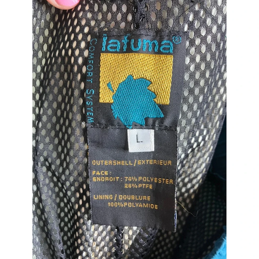 Lafuma Sangar Gore-Tex Pants Mens L Teal Excellent Technical Outdoor‎ Gear